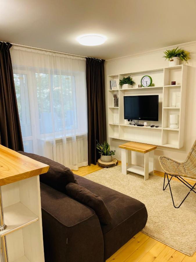 Apartment Privokzalnaya Square İvano-Frankivsk Dış mekan fotoğraf