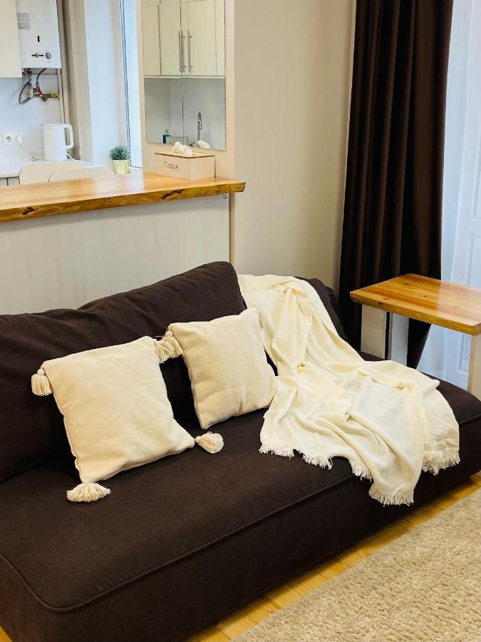Apartment Privokzalnaya Square İvano-Frankivsk Dış mekan fotoğraf