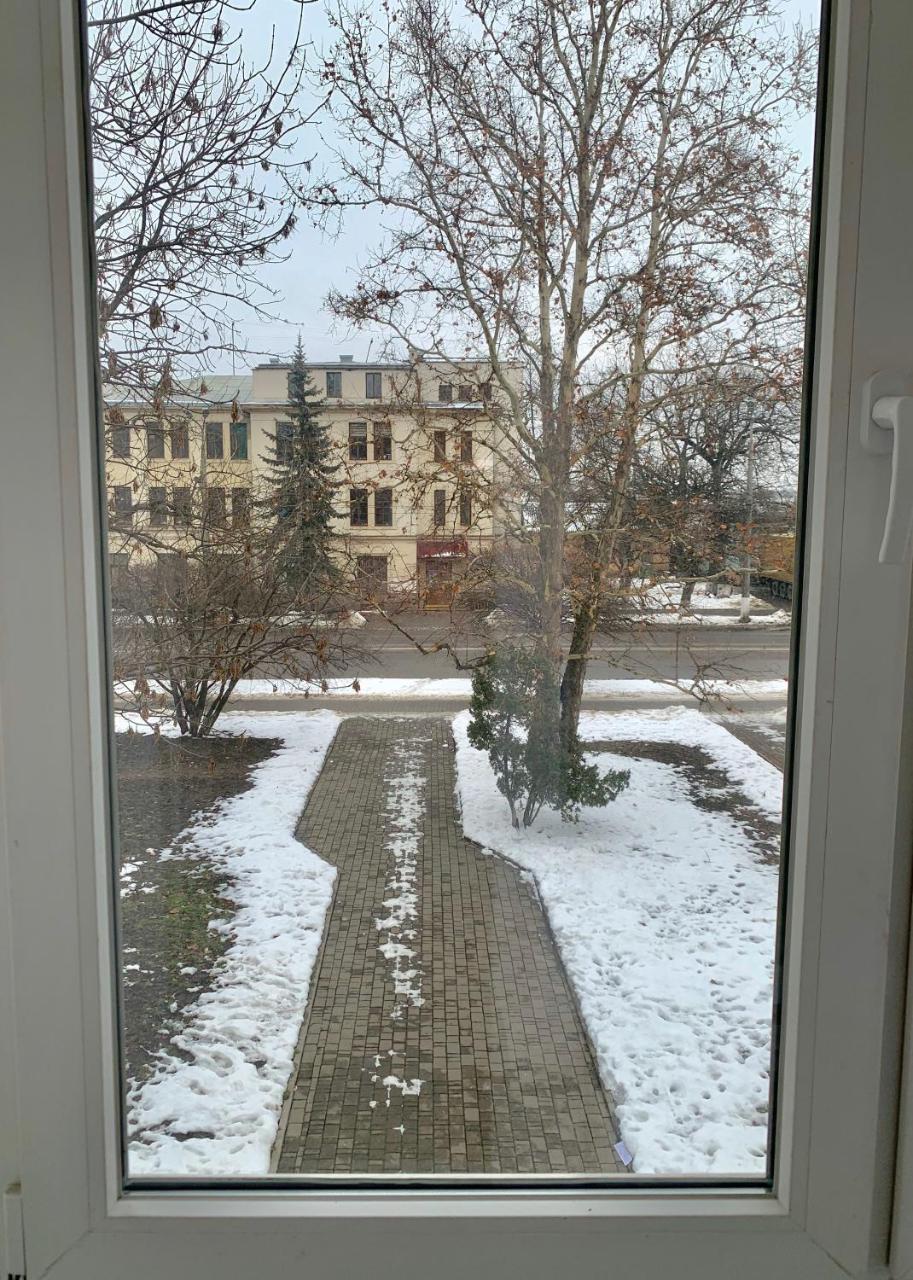 Apartment Privokzalnaya Square İvano-Frankivsk Dış mekan fotoğraf